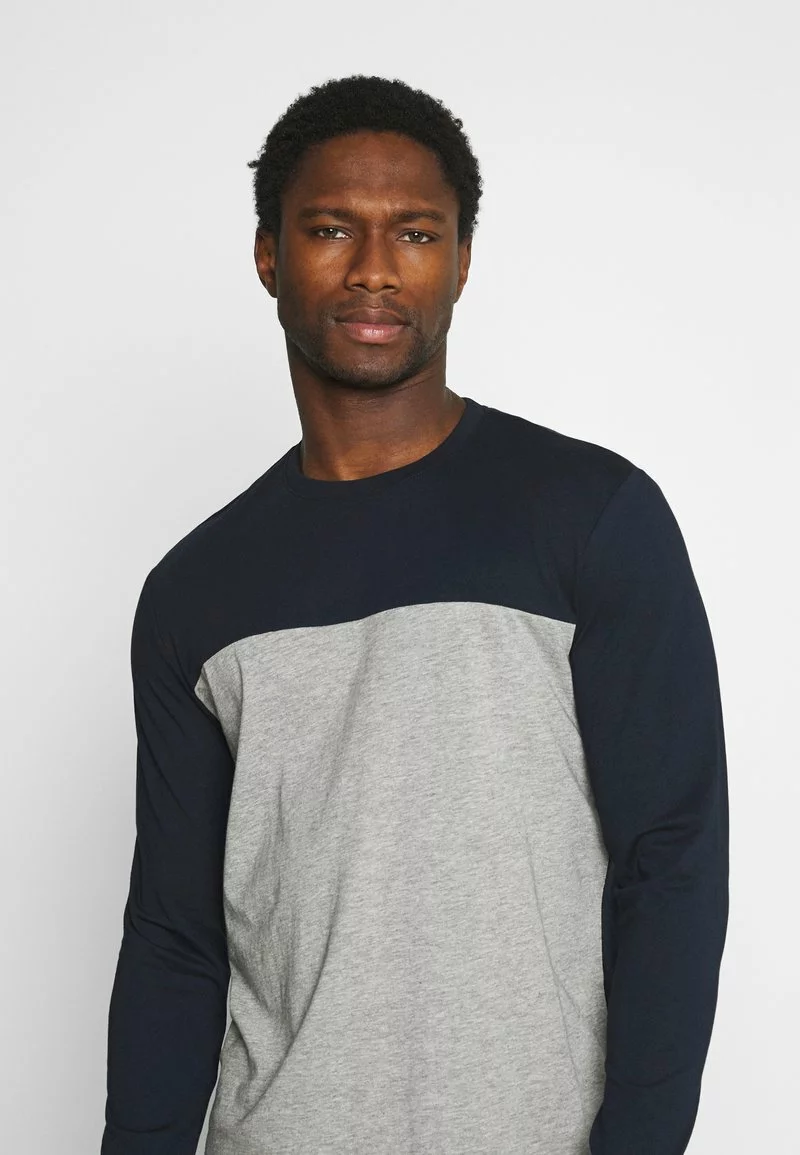 Pier One Uomo Maglietta A Manica Lunga - Dark Blue 6 Pier One Uomo Maglietta A Manica Lunga - Dark Blue - immagine 4