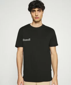 Pier One Uomo T-shirt Con Stampa - Black