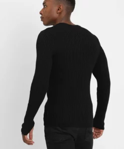 Pier One Uomo Maglione - Black 9 Pier One Uomo Maglione - Black -Moda Perfetta 85f01a0834104511aab6df550e9810b7