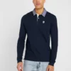 Pier One Uomo COLLAR RUGBY - Polo - Dark Blue