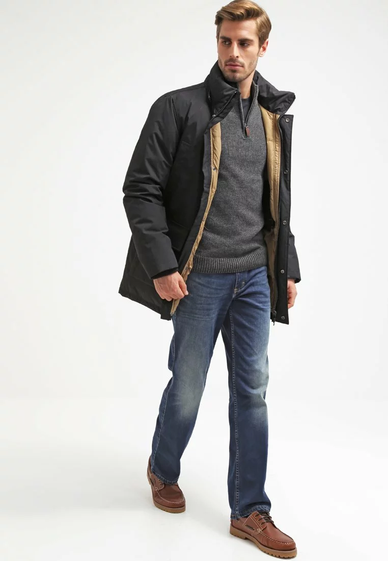 Pier One Uomo Maglione - Dark Grey Melange 4 Pier One Uomo Maglione - Dark Grey Melange - immagine 2