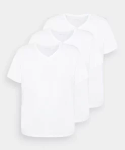 Pier One Uomo 3 PACK - T-shirt Basic - White 10 Pier One Uomo 3 PACK - T-shirt Basic - White -Moda Perfetta 88b631dad3fe4bc5a65bdd3caaf417f3