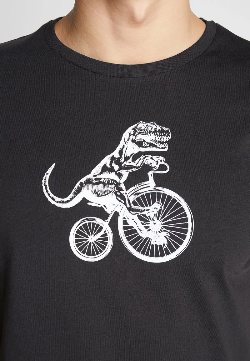 Pier One Uomo T-shirt Con Stampa - Black 8 Pier One Uomo T-shirt Con Stampa - Black - immagine 6