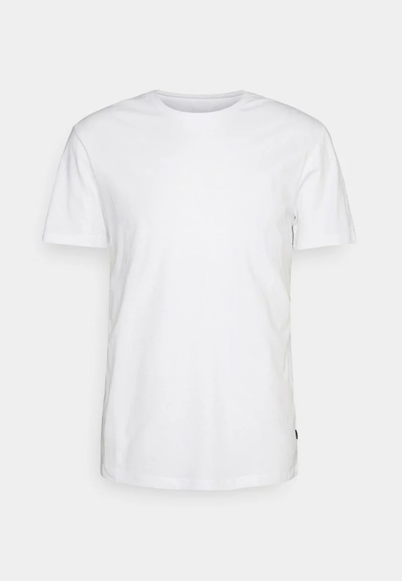 Pier One Uomo 5 PACK - T-shirt Basic - Mottled Light Grey/white/dark Blue 6 Pier One Uomo 5 PACK - T-shirt Basic - Mottled Light Grey/white/dark Blue - immagine 4