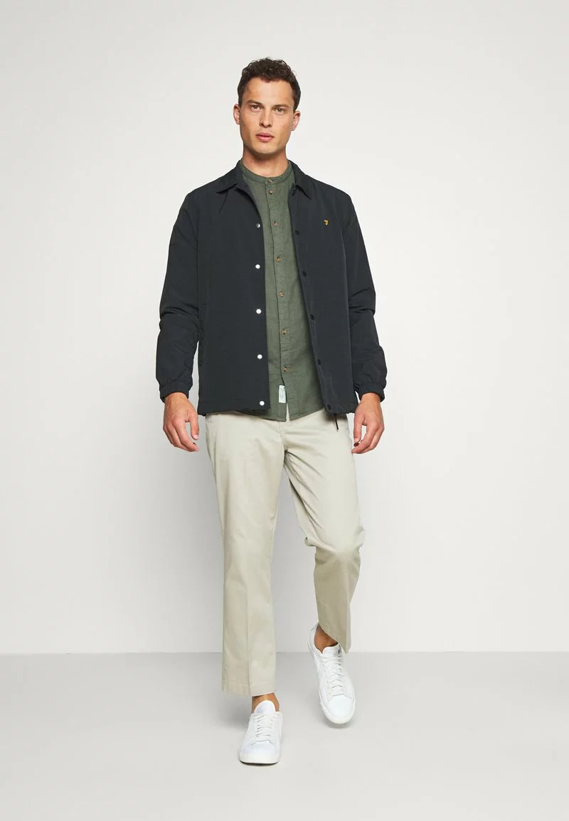 Pier One Uomo Camicia - Oliv 4 Pier One Uomo Camicia - Oliv - immagine 2