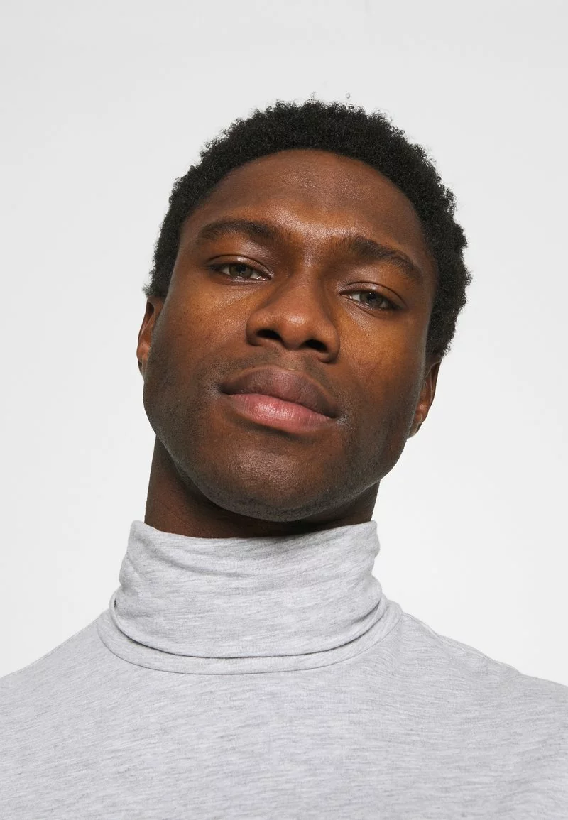 Pier One Uomo Maglietta A Manica Lunga - Mottled Grey 6 Pier One Uomo Maglietta A Manica Lunga - Mottled Grey - immagine 4