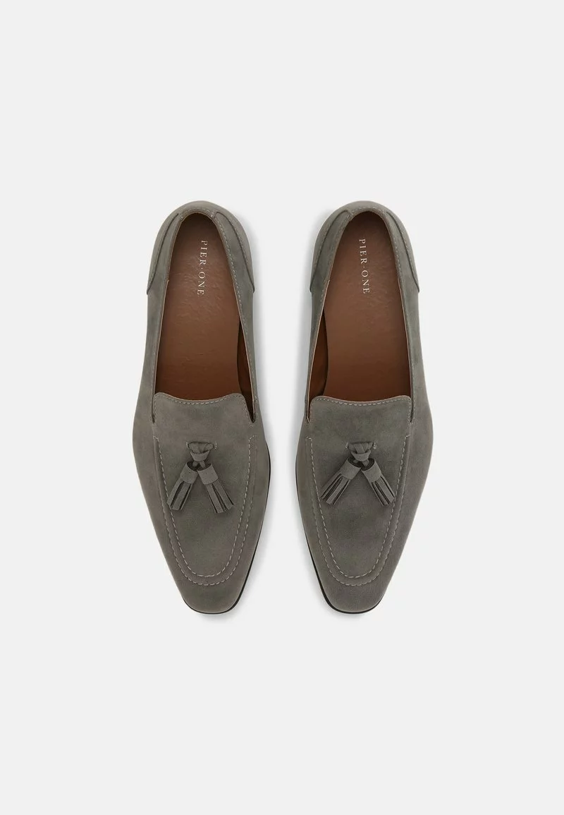 Pier One Uomo Scarpe Senza Lacci - Grey 6 Pier One Uomo Scarpe Senza Lacci - Grey - immagine 4