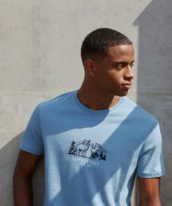 Pier One Uomo GRAPHIC T-SHIRT - T-shirt Con Stampa - Dark Blue -Moda Perfetta 8d8712f05fab4ad294029bb17793cc6d