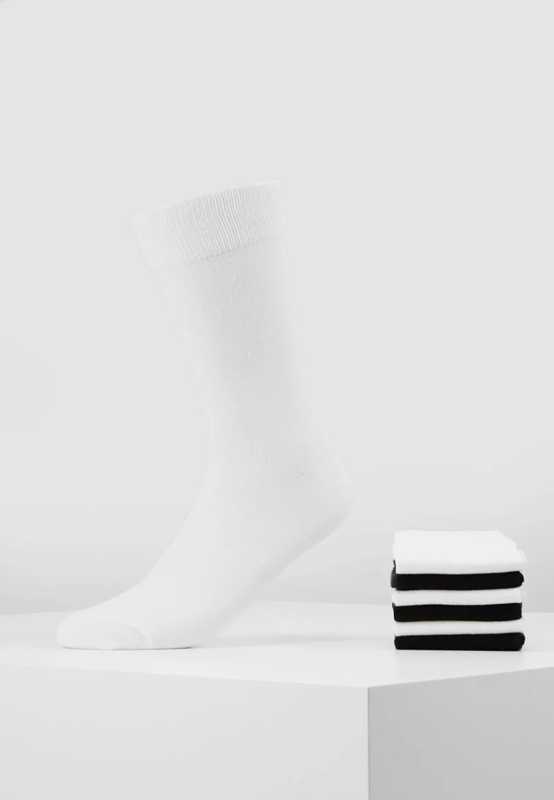 Pier One Uomo 7 PACK - Calze - White/black 3 Pier One Uomo 7 PACK - Calze - White/black