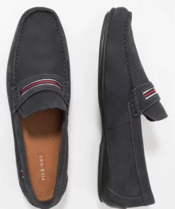 Pier One Uomo LEATHER - Scarpe Senza Lacci - Dark Blue 9 Pier One Uomo LEATHER - Scarpe Senza Lacci - Dark Blue -Moda Perfetta 8f5cf12a750644afaceb73a3ae21f82e