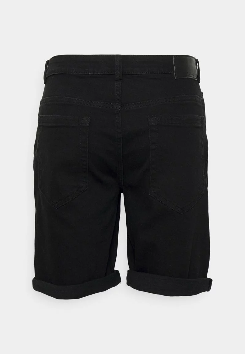 Pier One Uomo Shorts Di Jeans - Black Denim 4 Pier One Uomo Shorts Di Jeans - Black Denim - immagine 2