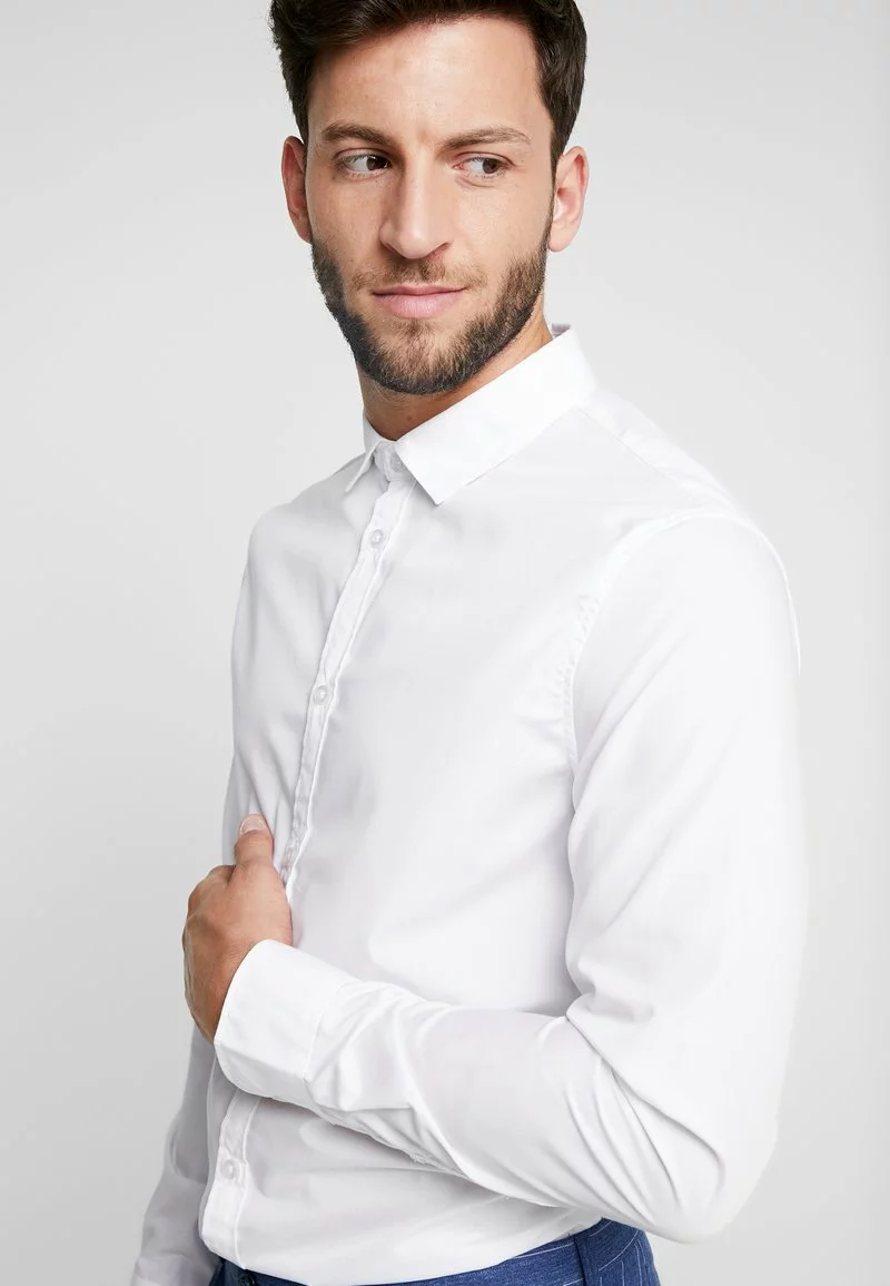 Pier One Uomo 2 PACK - Camicia Elegante - White 6 Pier One Uomo 2 PACK - Camicia Elegante - White - immagine 4