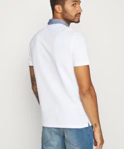 Pier One Uomo Polo - White -Moda Perfetta 908da87e0d164de68487c330cb98678f