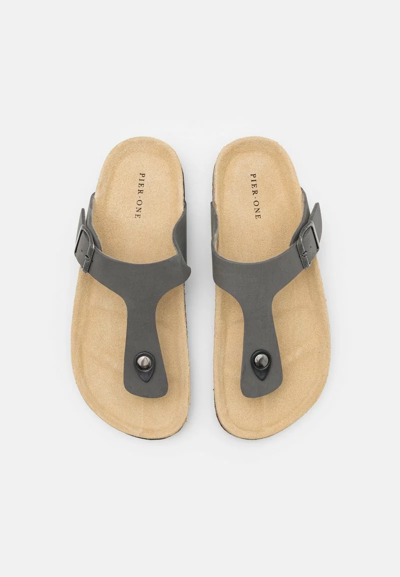 Pier One UNISEX - Infradito - Grey 6 Pier One UNISEX - Infradito - Grey - immagine 4