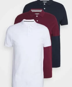 Pier One Uomo 3 PACK - Polo - Bordeaux/white/dark Blue 13 Pier One Uomo 3 PACK - Polo - Bordeaux/white/dark Blue -Moda Perfetta 919efcdef1fb44a8aad58897d4dff9e4