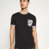 Pier One Uomo T-shirt Con Stampa - Black -Moda Perfetta 924f7e3cfa4242e98e98b2e598535a89