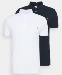 Pier One Uomo 2 PACK - Polo - Dark Blue/white -Moda Perfetta 9410a1899a9f4354afc963c6f7cd5c81