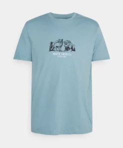 Pier One Uomo GRAPHIC T-SHIRT - T-shirt Con Stampa - Dark Blue -Moda Perfetta 9458d859ffaa4838b94bbca091e52cbf