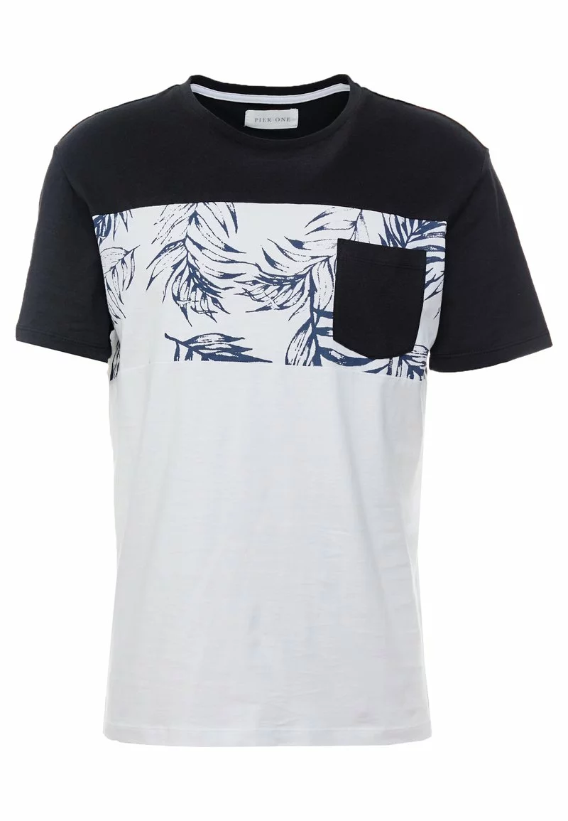 Pier One Uomo T-shirt Con Stampa - White/black 7 Pier One Uomo T-shirt Con Stampa - White/black - immagine 5