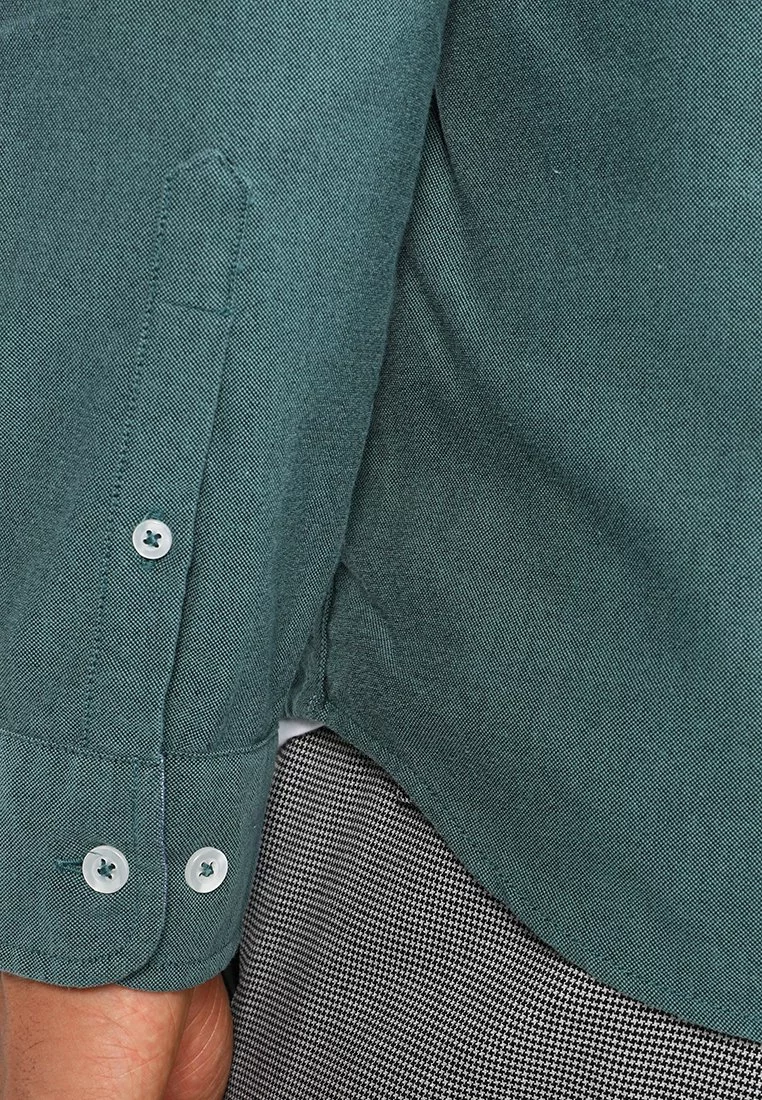 Pier One Uomo Camicia - Green 7 Pier One Uomo Camicia - Green - immagine 5