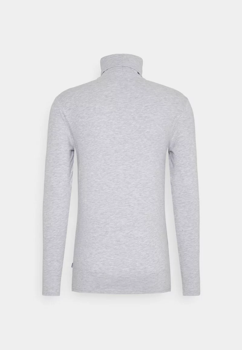 Pier One Uomo Maglietta A Manica Lunga - Mottled Grey 10 Pier One Uomo Maglietta A Manica Lunga - Mottled Grey - immagine 8