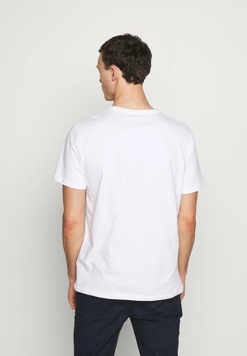Pier One Uomo T-shirt Basic - White 5 Pier One Uomo T-shirt Basic - White - immagine 3