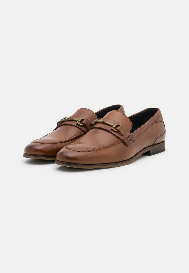 Pier One Uomo LEATHER - Scarpe Senza Lacci - Cognac 6 Pier One Uomo LEATHER - Scarpe Senza Lacci - Cognac - immagine 4