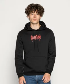 Pier One UNISEX - Felpa Con Cappuccio - Black