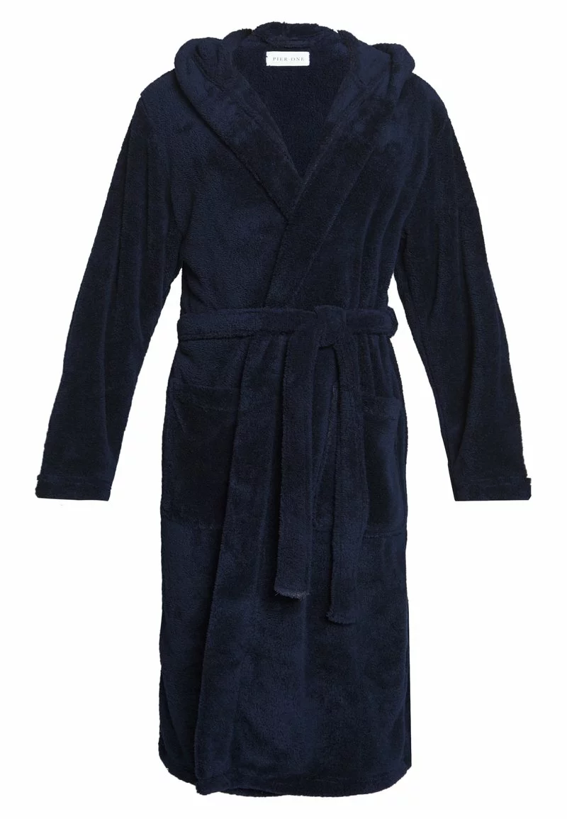 Pier One Uomo Accappatoio - Dark Blue 8 Pier One Uomo Accappatoio - Dark Blue - immagine 6