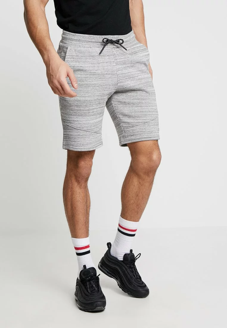 Pier One Uomo Shorts - Mottled Light Grey 3 Pier One Uomo Shorts - Mottled Light Grey