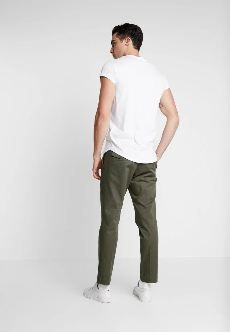 Pier One Uomo T-shirt Basic - White 5 Pier One Uomo T-shirt Basic - White - immagine 3