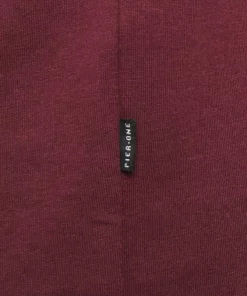 Pier One Uomo T-shirt Basic - Bordeaux 15 Pier One Uomo T-shirt Basic - Bordeaux -Moda Perfetta 9adb824db7814404816f15713d049982