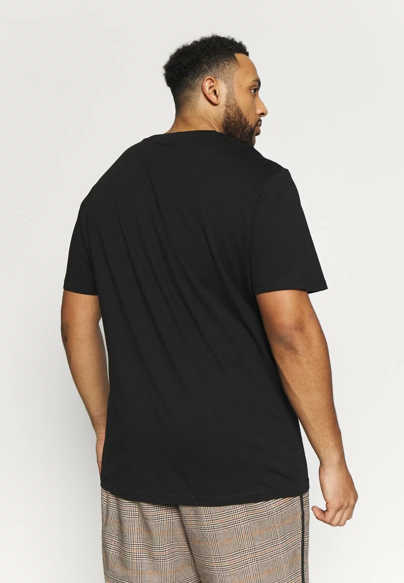 Pier One Uomo 2 PACK - T-shirt Basic - Black 5 Pier One Uomo 2 PACK - T-shirt Basic - Black - immagine 3