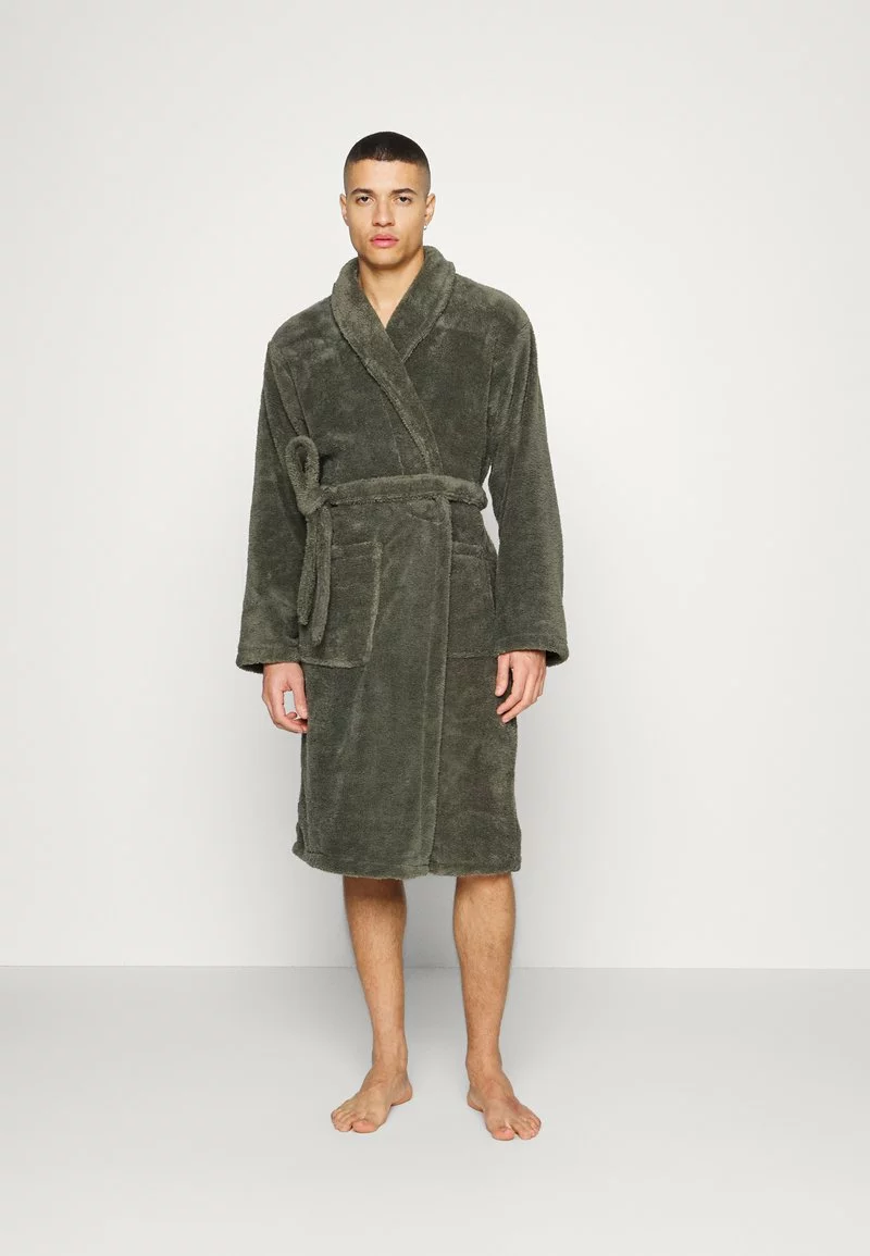 Pier One Uomo Accappatoio - Khaki 3 Pier One Uomo Accappatoio - Khaki