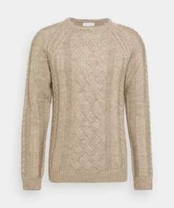 Pier One Uomo Maglione - Mottled Beige -Moda Perfetta 9cf16c9991ba4f06911a6c3761eb1c9e