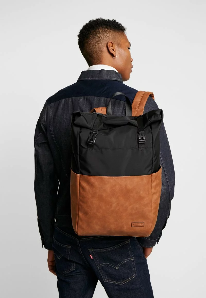 Pier One UNISEX - Zaino - Brown/black 4 Pier One UNISEX - Zaino - Brown/black - immagine 2