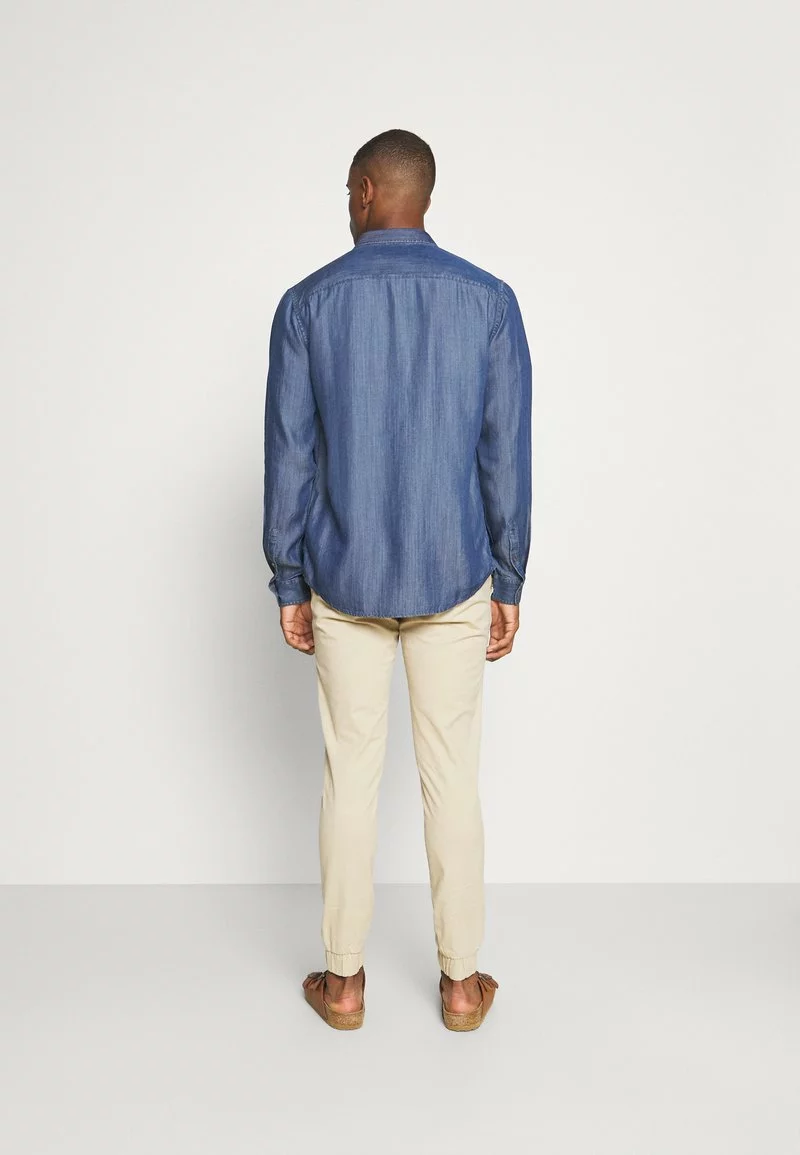 Pier One Uomo Camicia - Dark Blue 5 Pier One Uomo Camicia - Dark Blue - immagine 3