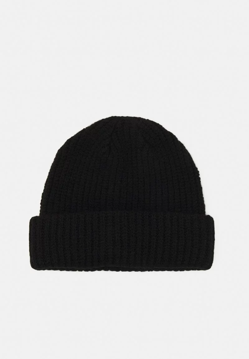 Pier One SHORT MICRO BEANIE UNISEX - Berretto - Black 3 Pier One SHORT MICRO BEANIE UNISEX - Berretto - Black