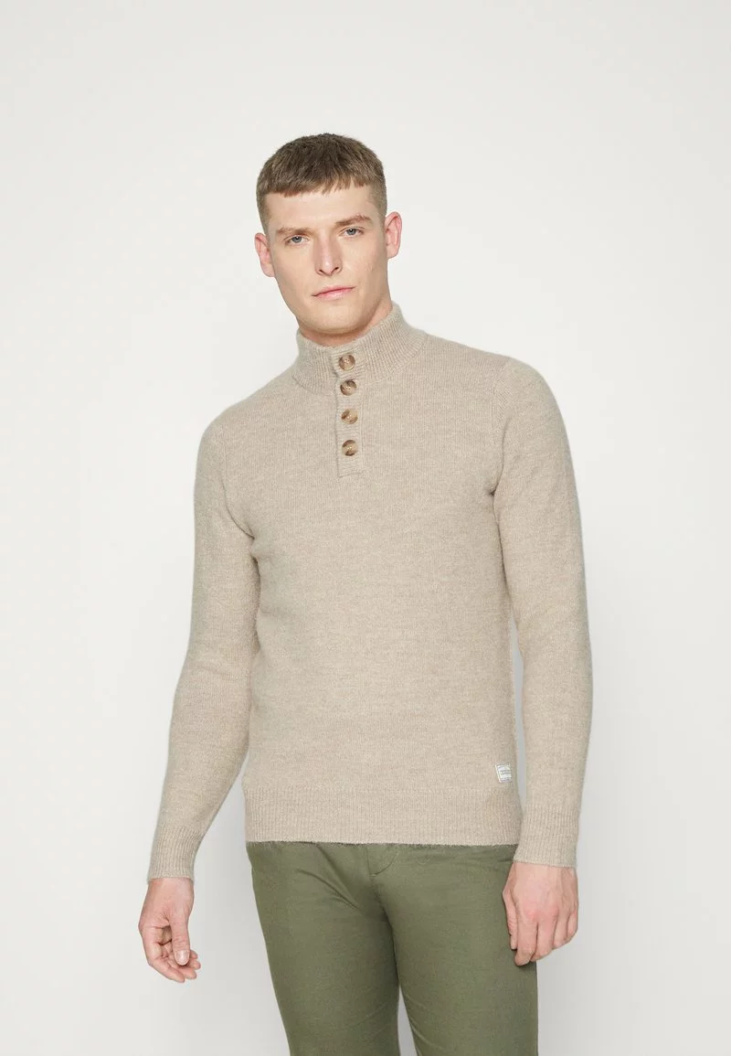 Pier One Uomo Maglione - Mottled Beige 3 Pier One Uomo Maglione - Mottled Beige