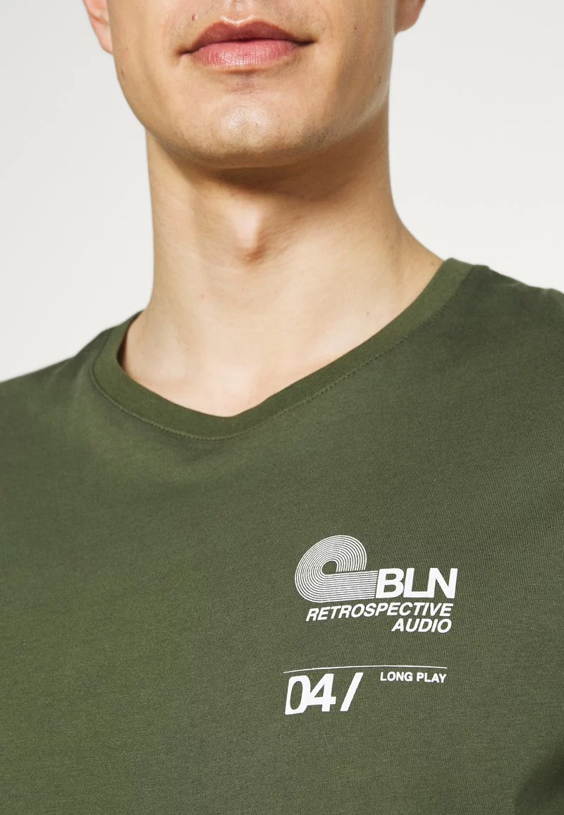 Pier One Uomo T-shirt Con Stampa - Green 7 Pier One Uomo T-shirt Con Stampa - Green - immagine 5