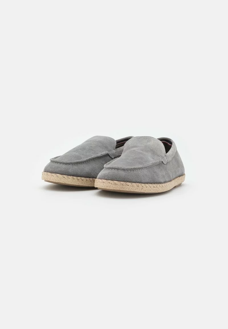 Pier One Uomo LEATHER - Espadrillas - Grey 4 Pier One Uomo LEATHER - Espadrillas - Grey - immagine 2
