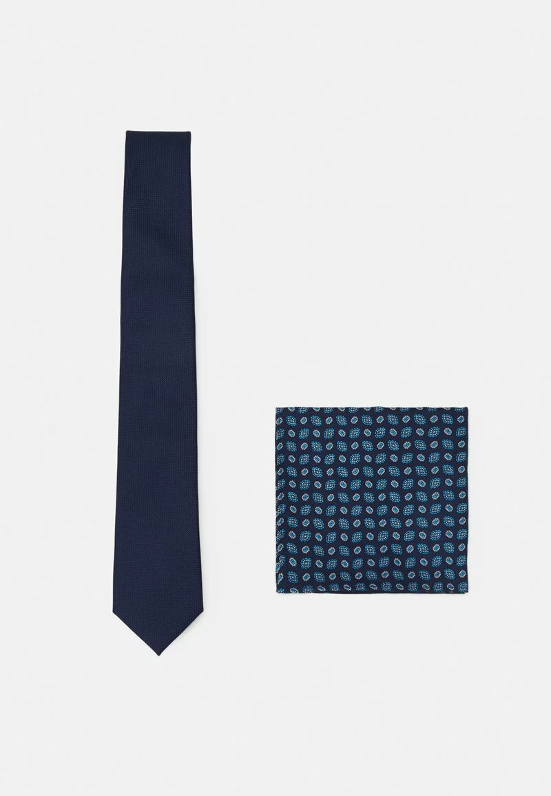 Pier One Uomo SET - Cravatta - Dark Blue 3 Pier One Uomo SET - Cravatta - Dark Blue