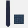 Pier One Uomo SET - Cravatta - Dark Blue 1 Pier One Uomo SET - Cravatta - Dark Blue -Moda Perfetta a1e967d5898642f89a7a435d1e1bba98