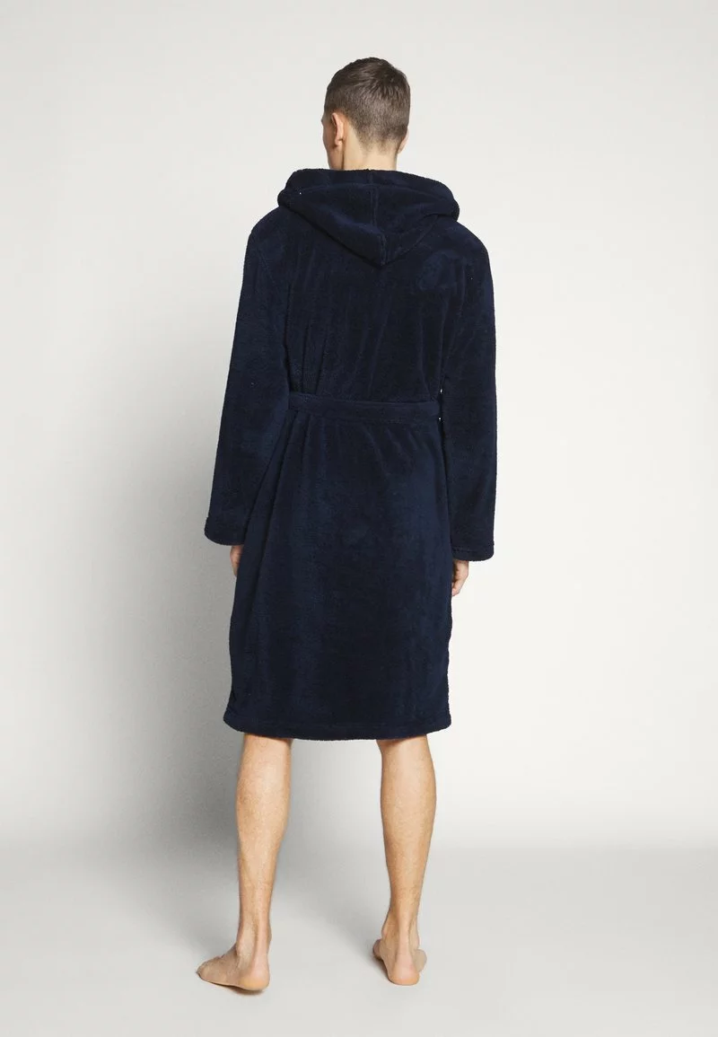Pier One Uomo Accappatoio - Dark Blue 5 Pier One Uomo Accappatoio - Dark Blue - immagine 3