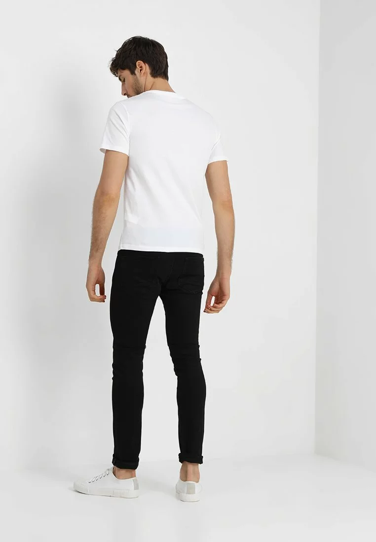 Pier One Uomo T-shirt Basic - White 5 Pier One Uomo T-shirt Basic - White - immagine 3