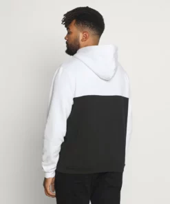 Pier One Uomo Felpa Con Cappuccio - Black- White 11 Pier One Uomo Felpa Con Cappuccio - Black- White -Moda Perfetta a623926f2dc541fa9899a6cd0036b37e