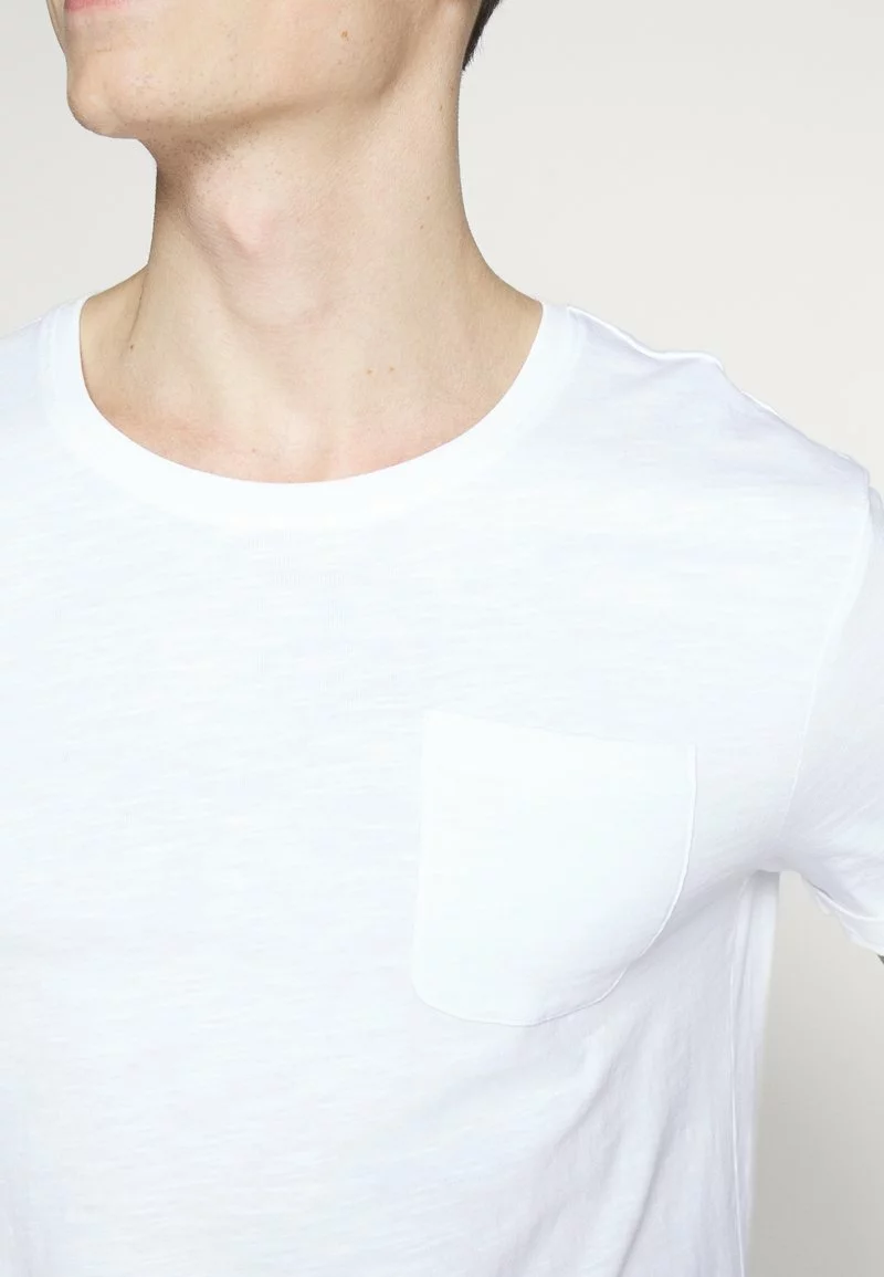 Pier One Uomo T-shirt Basic - White 7 Pier One Uomo T-shirt Basic - White - immagine 5