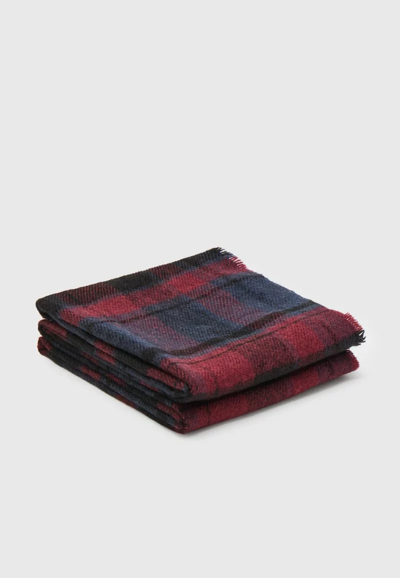 Pier One UNISEX - Sciarpa - Dark Blue/bordeaux 4 Pier One UNISEX - Sciarpa - Dark Blue/bordeaux - immagine 2