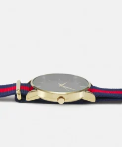 Pier One UNISEX - Orologio - Gold/blue/red -Moda Perfetta a84e8f5c03e44cac9fdb40065a8c0038