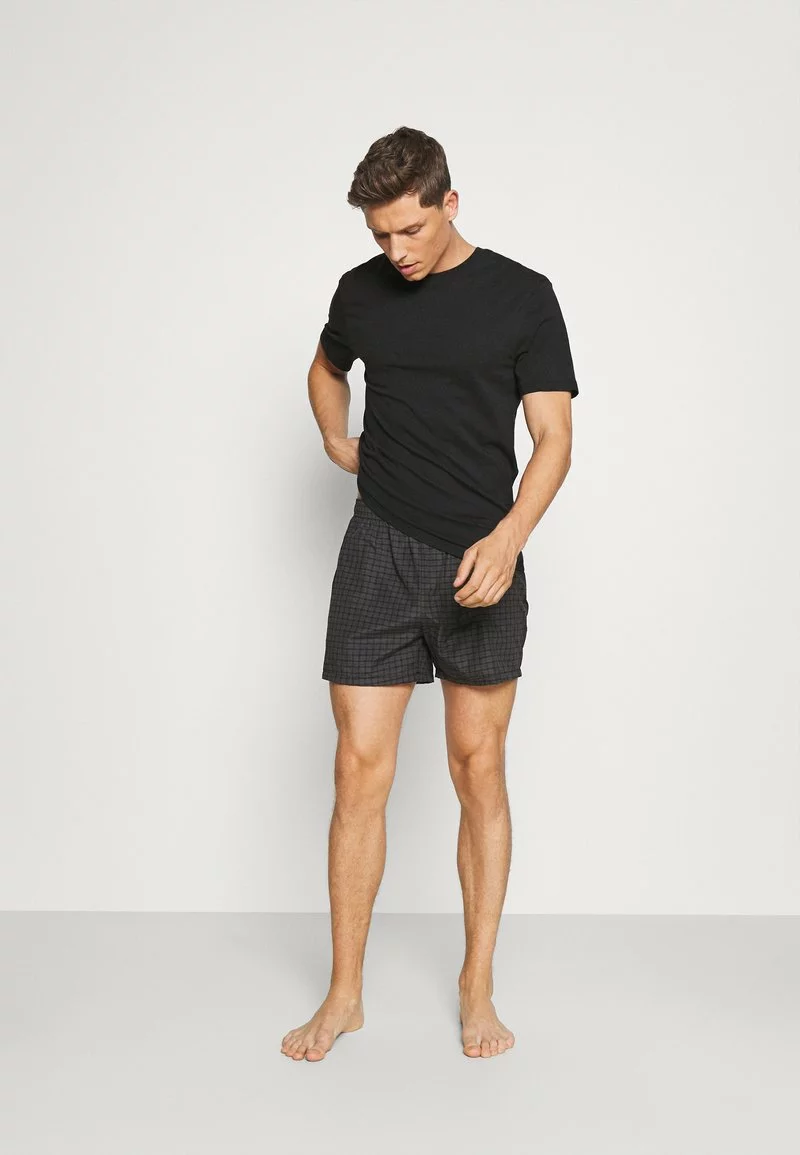 Pier One Uomo Pigiama - Black/dark Grey 4 Pier One Uomo Pigiama - Black/dark Grey - immagine 2